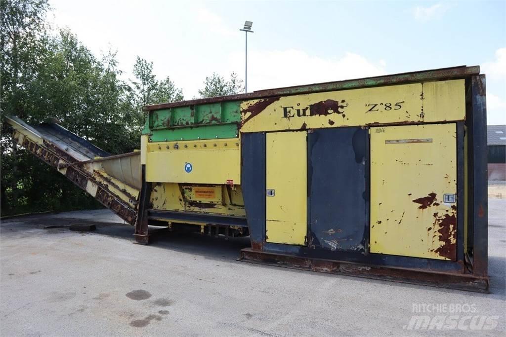 EuRec Z85 폐기물 분쇄기