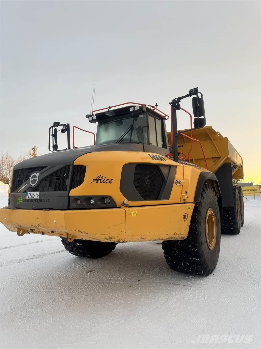 Volvo A60H 연결식 홀러
