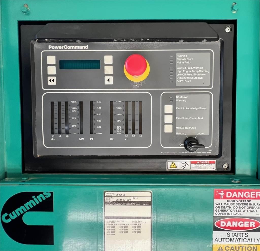 Cummins 250kW 가스 발전기