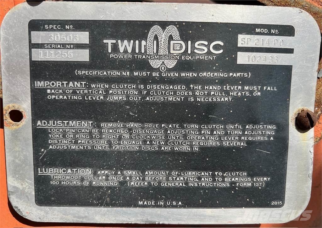  Twin Disc PTO 엔진