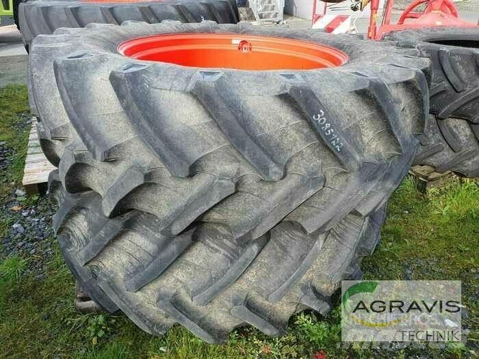  520/70R38 타이어, 휠 및 림