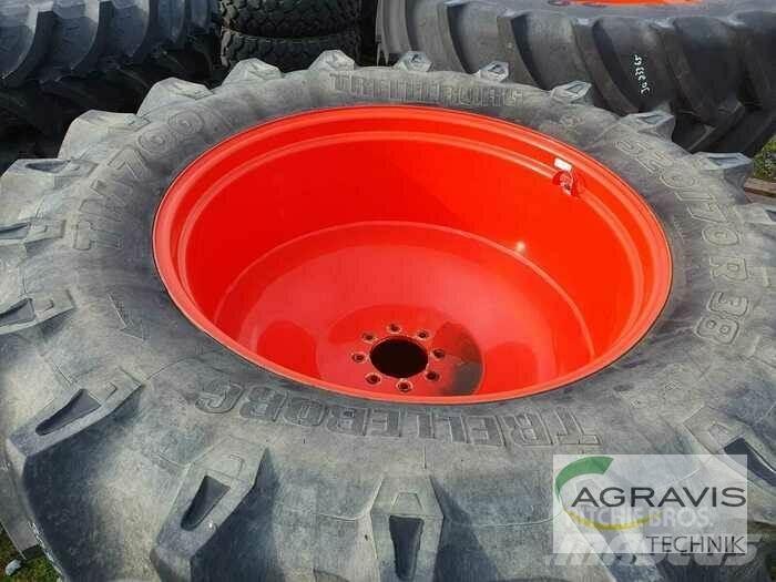  520/70R38 타이어, 휠 및 림
