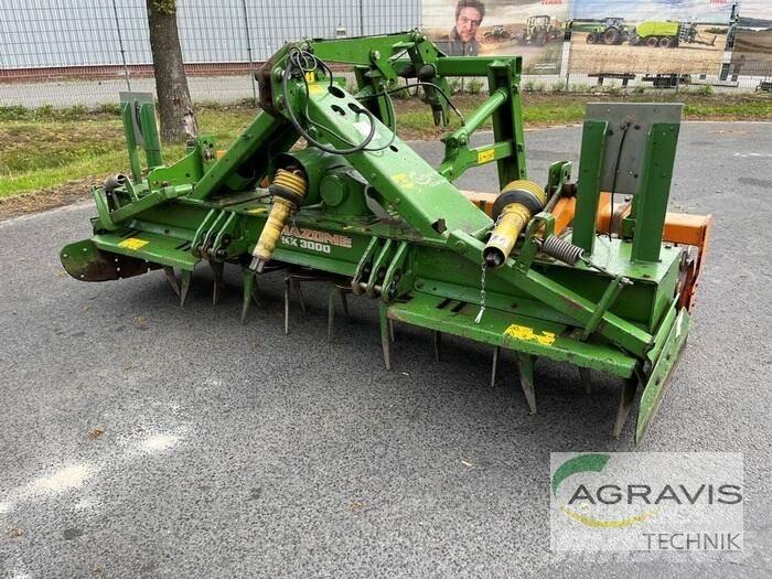 Amazone KX 3000 파워 하로우 및 로토틸러(회전 경운기)