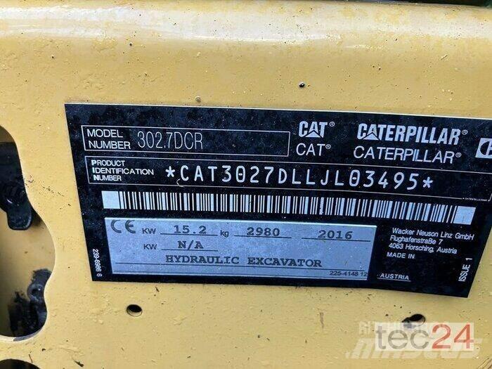 CAT 302.7 D  휠 굴삭기