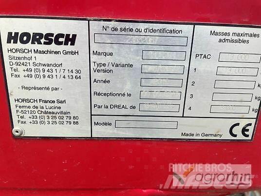  CHASSIS HORSCH PRONTO 기타 조파기 및 부속품