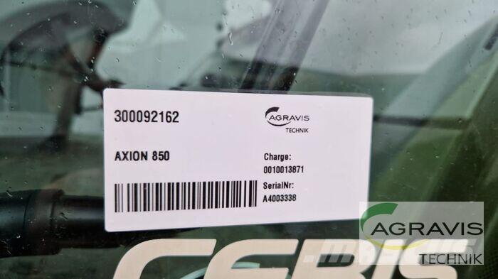 CLAAS AXION 850 트랙터