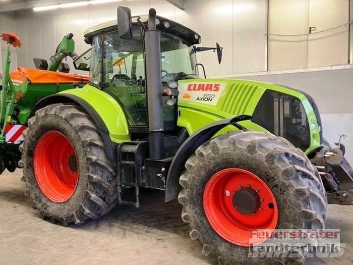 CLAAS AXION 850 CEBIS 트랙터