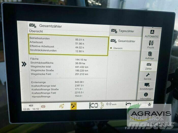 CLAAS TRION 650 콤바인 수확기