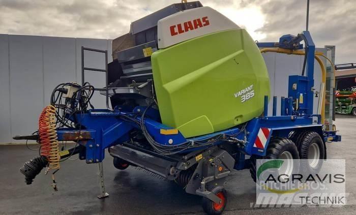 CLAAS VARIANT 385 RC 원형 곤포기