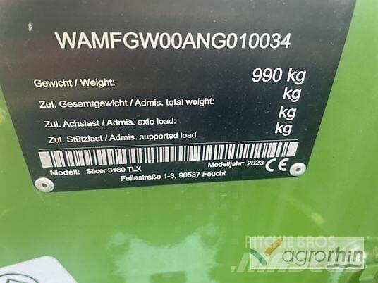 Fendt 3160TLX 제초기