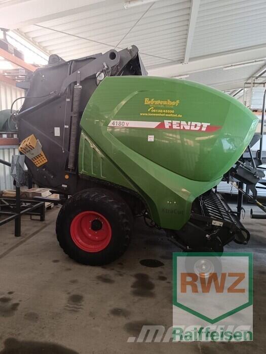 Fendt 4180 V 원형 곤포기