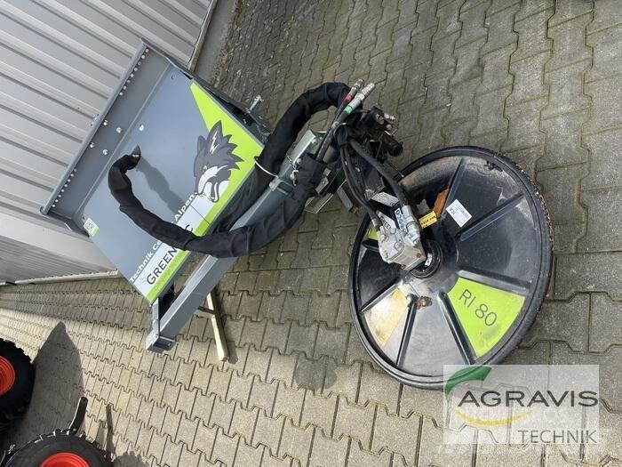 Greentec RI80 목장 제초기 및 토퍼