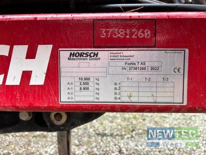 Horsch FORTIS 7 AS 경운기
