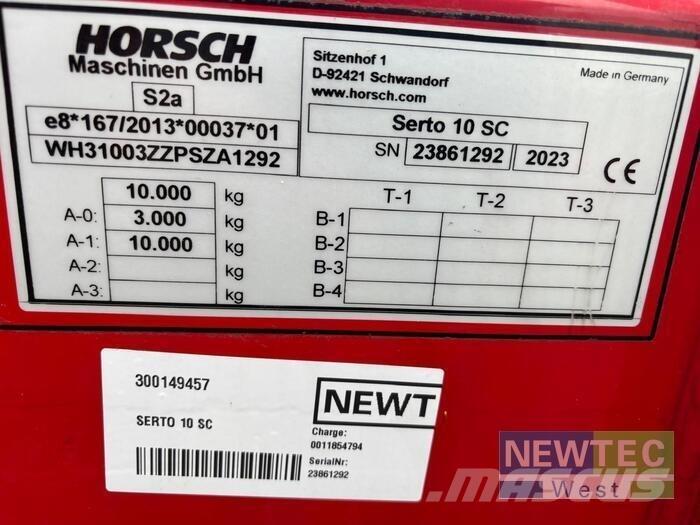Horsch SERTO 10 SC 드릴