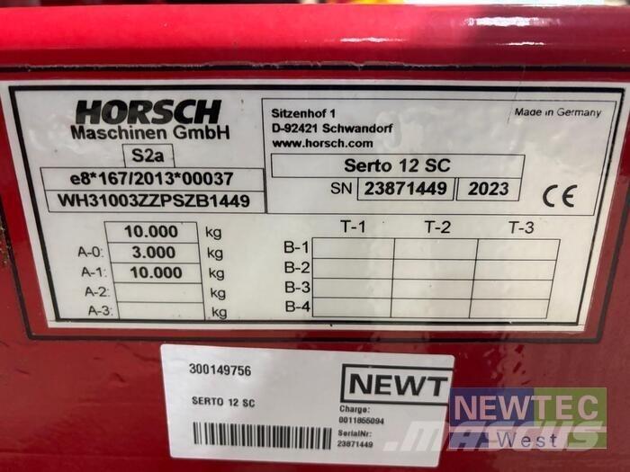 Horsch SERTO 12 SC 드릴