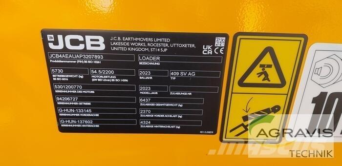JCB 409 AGRI STUFE V  휠로우더