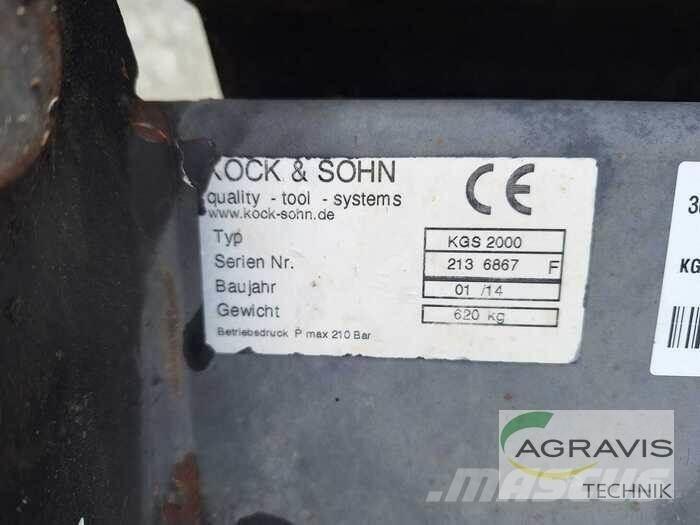 Kock KGS 2000 XL 기타 트랙터 부속품