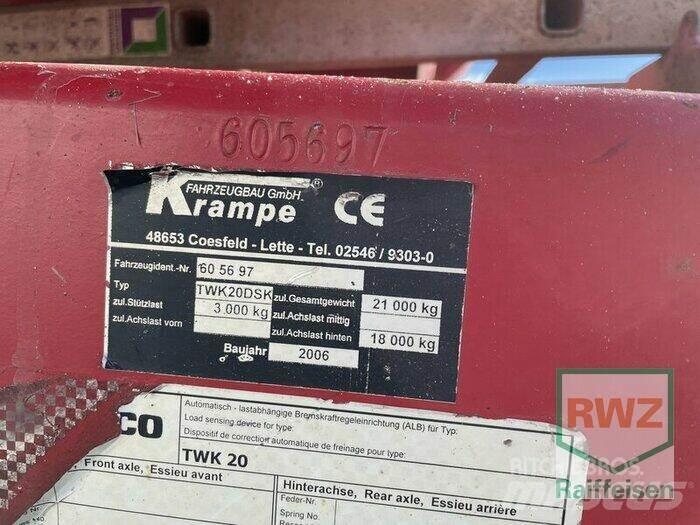 Krampe TWK20DSK / HD550 티퍼 트레일러