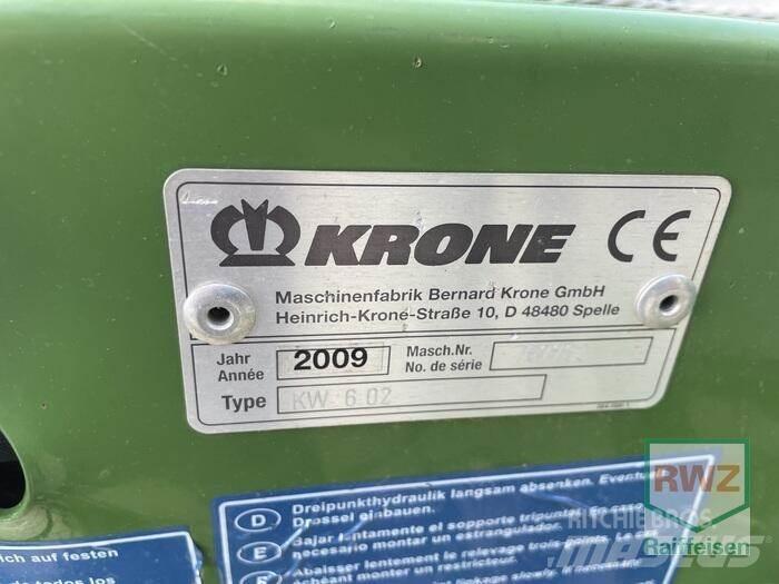 Krone KW 6.02/6 갈퀴 및 테더