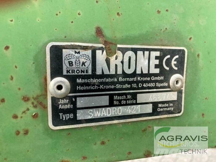 Krone SWADRO 421 갈퀴 및 테더