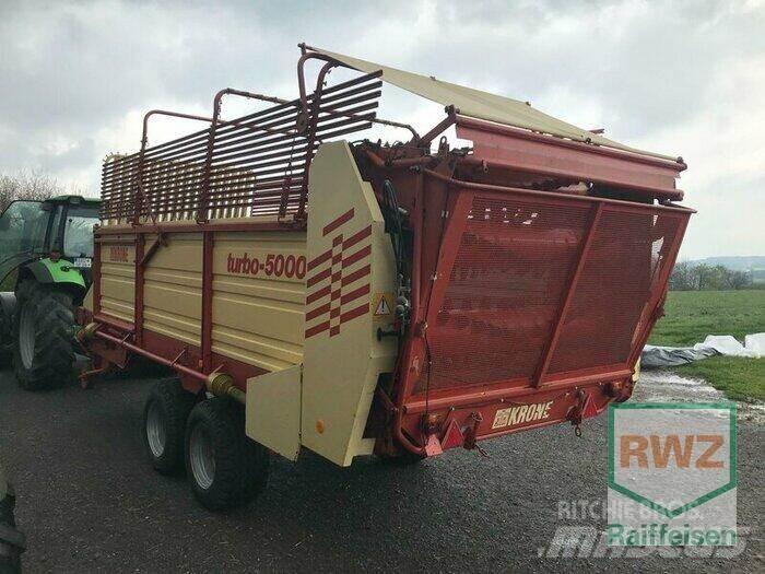 Krone Turbo 5000 자동 적재 트레일러