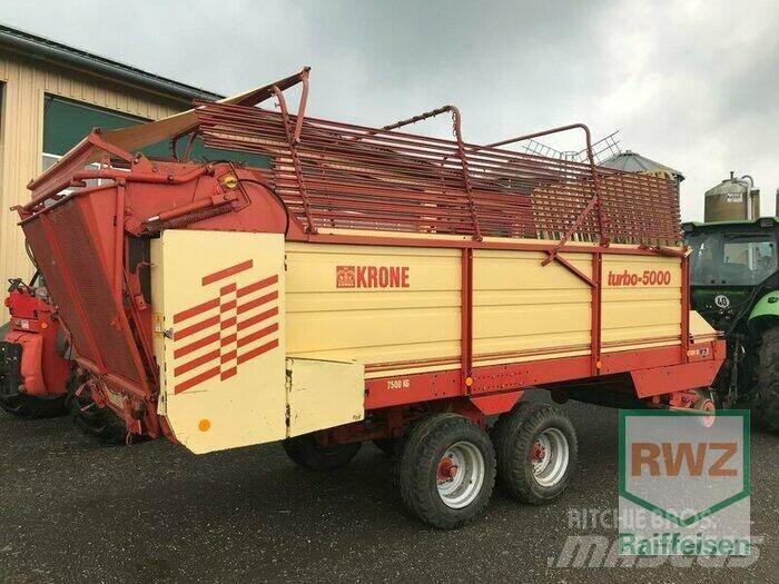 Krone Turbo 5000 자동 적재 트레일러