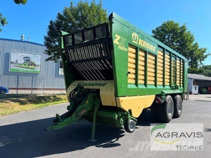 Krone ZX 470 GD 자동 적재 트레일러