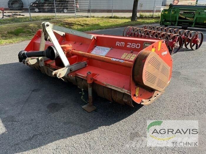 Kuhn RM 280 목장 제초기 및 토퍼