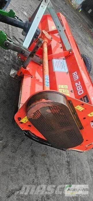 Kuhn RM 280 목장 제초기 및 토퍼