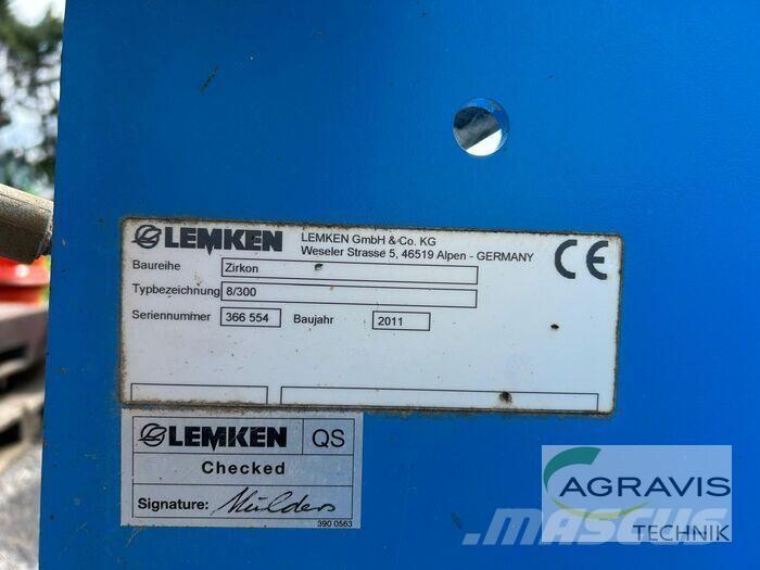 Lemken ZIRKON 8/300 파워 하로우 및 로토틸러(회전 경운기)