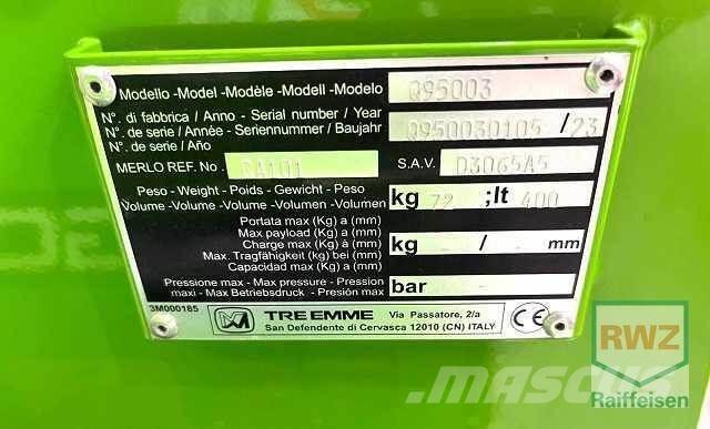 Merlo Cingo M 8.3 EVO 농업용 텔레 핸들러