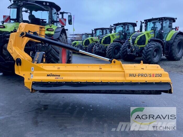 Müthing MU-PRO S 목장 제초기 및 토퍼