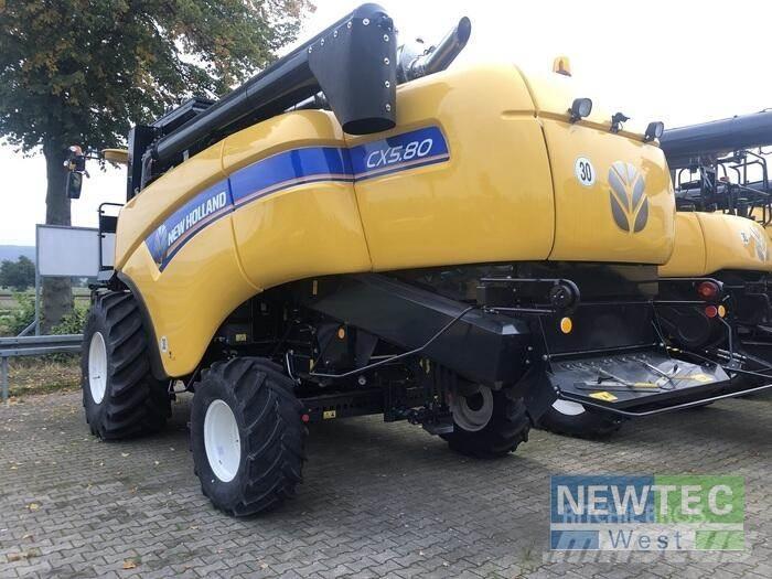 New Holland CX 5.80 콤바인 수확기