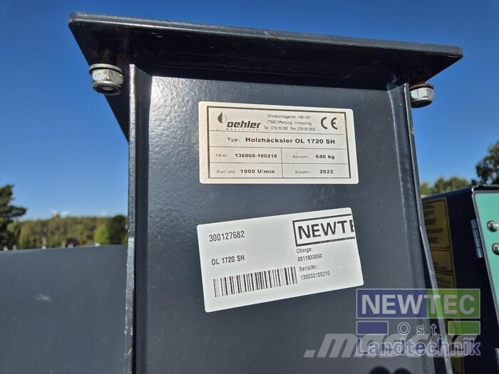 Oehler OL 1720 SH 목재 쪼개기 및 절단기