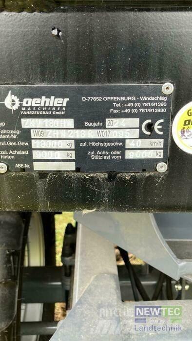 Oehler OL ZDK/HW 180 티퍼 트레일러