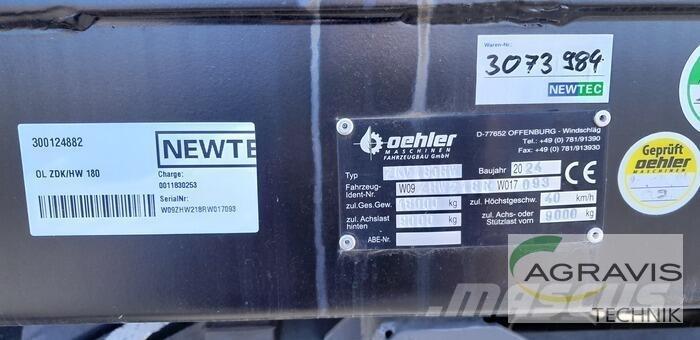 Oehler OL ZDK/HW 180 티퍼 트레일러