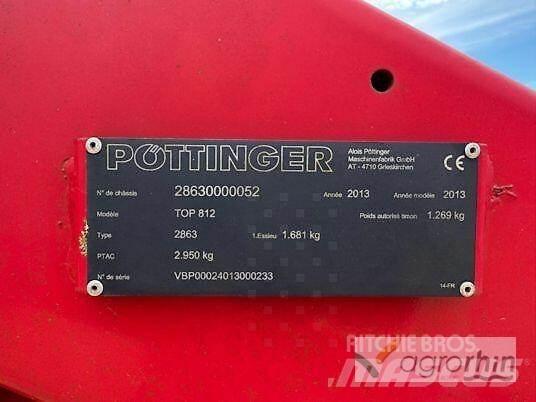 Pöttinger TOP 812 갈퀴 및 테더