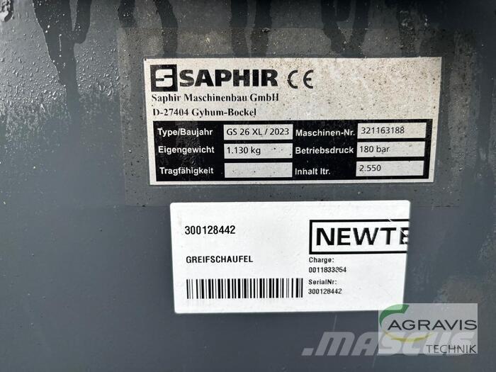 Saphir GREIFSCHAUFEL 기타 축산 기계 및 부속품
