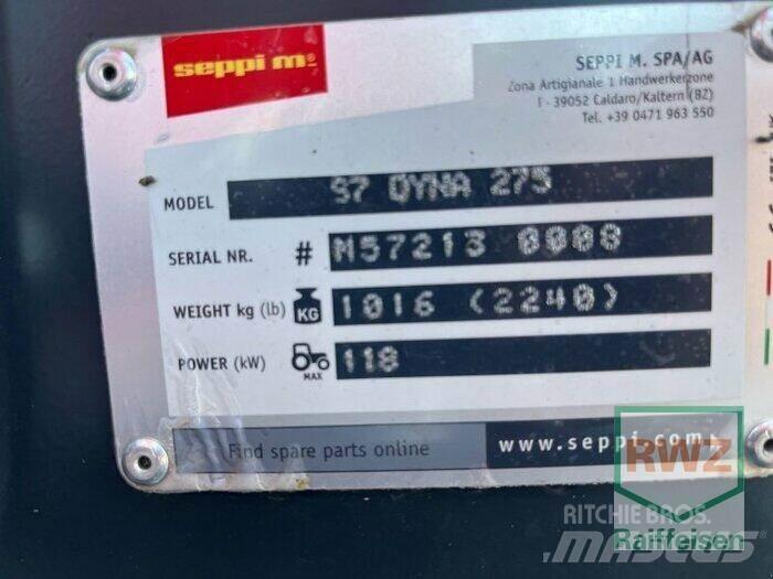 Seppi S 7 Dyna L 275 목장 제초기 및 토퍼