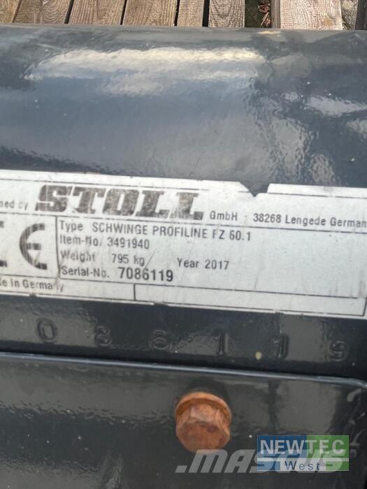 Stoll ROBUST FZ 60.1 기타 트랙터 부속품