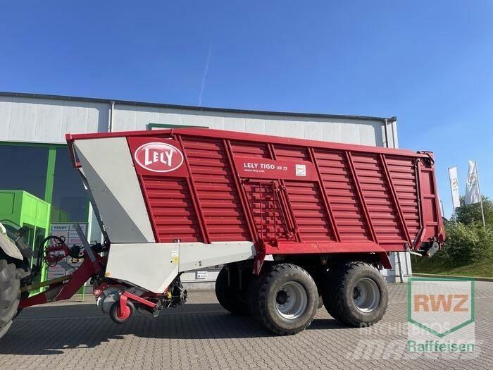 Welger Lely TIGO XR 75 자동 적재 트레일러