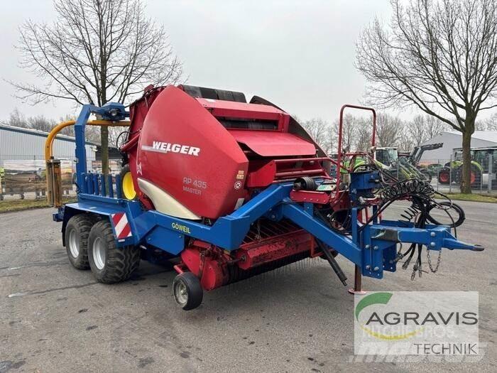 Welger RP 435 원형 곤포기