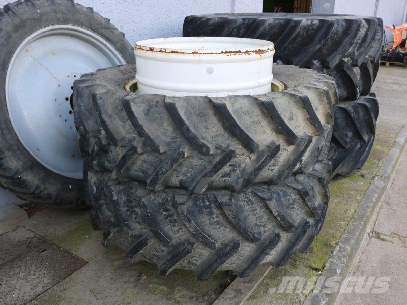  480/70 R38 타이어, 휠 및 림