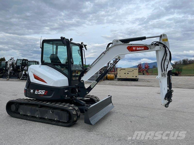 Bobcat E 55  휠 굴삭기