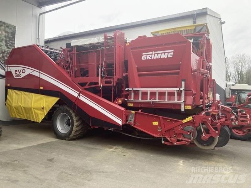 Grimme EVO 280 감자수확기 및 포테이토디거