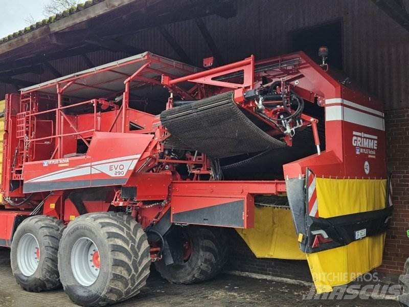 Grimme EVO 290 감자수확기 및 포테이토디거