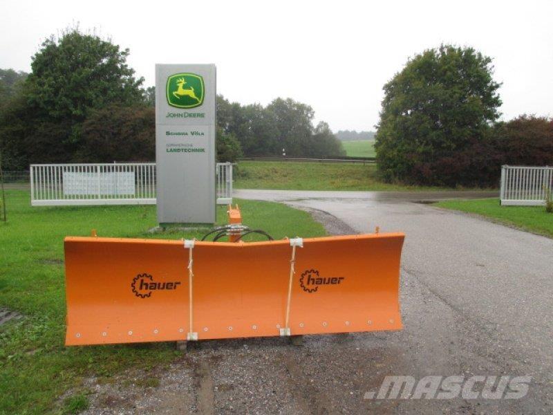 Hauer HSH 2800 제설 블레이드 및 제설기