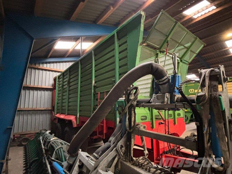 Hawe SLW 40 T 우드칩 트레일러