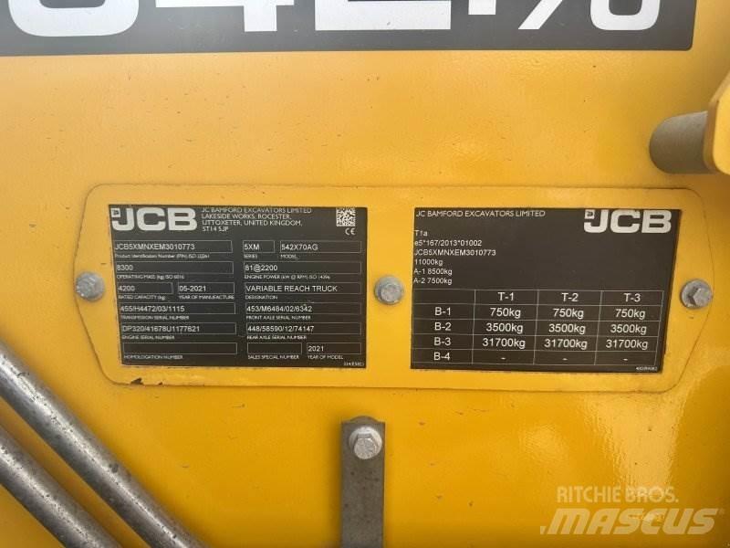 JCB 542-70 텔러 핸들러