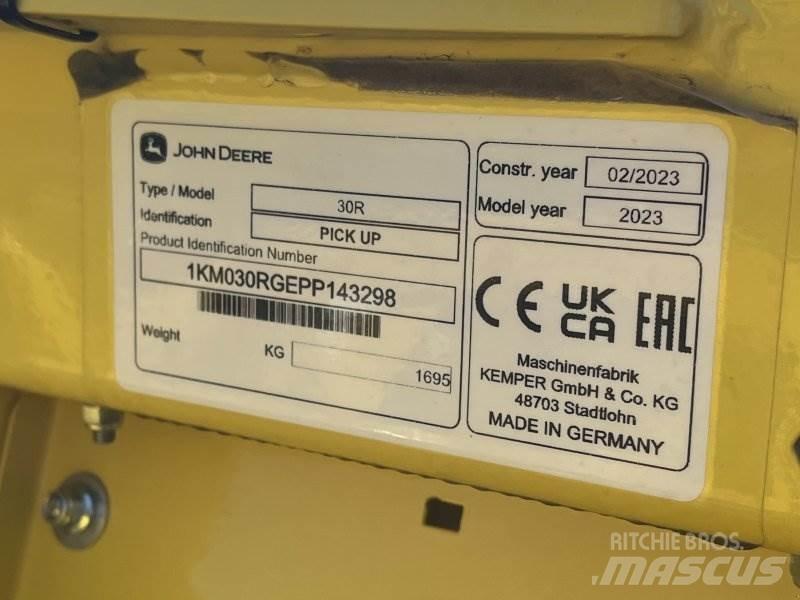 John Deere 30R 건초 및 사료 기계 액세서리